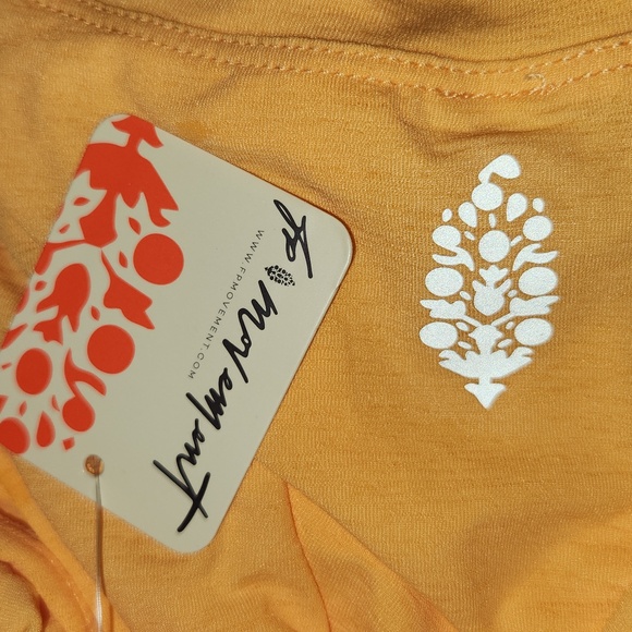 FP Movement Tempo Sport Mode Tank Top M Papaya Orange Tank Top Free People Neon - Picture 10 of 14